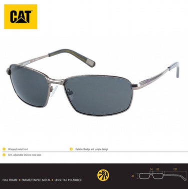 Lentes De Sol Hone 005P Lunas Negras Polarizadas - KATZER